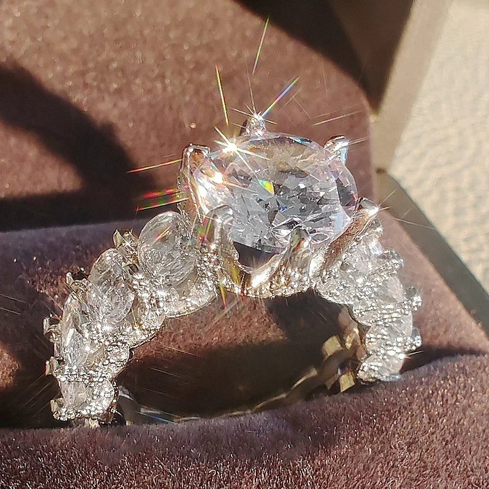 خاتم الزيركون الأصلي – فخامة تليق بك